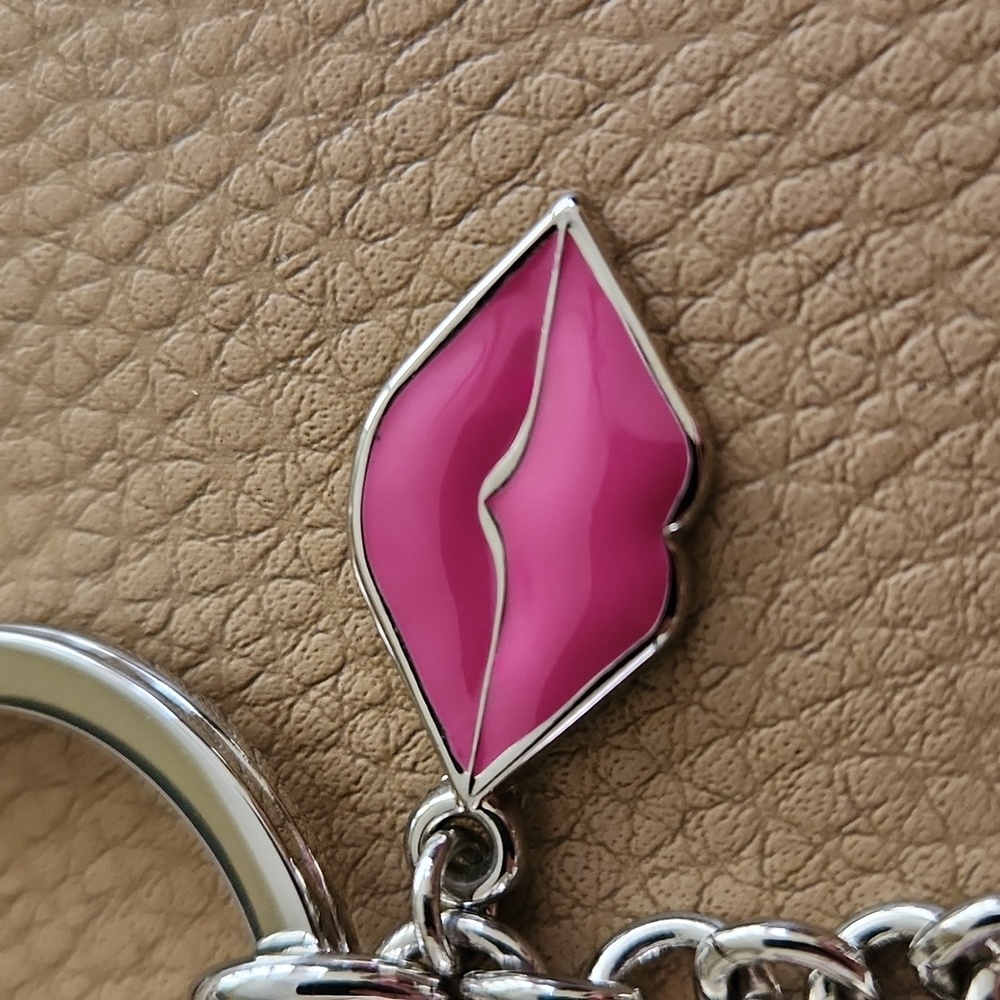 Adorable NWOT Coach Sunglasses, Lipstick, & Lips Bag Charm or Key Ring 💄💋 - Picture 11 of 13